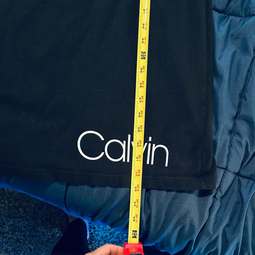 CALVIN KLEIN • Black T-Shirt Dress • - Picture 6 of 9